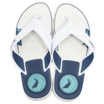 Chinelo Rider Start III Masculino - Branco e Marinho
