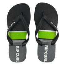 Chinelo Rip Curl Max Focus Preto e Cinza