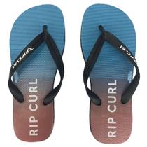 Chinelo Rip Curl Schock 2.0 Azul e Salmão