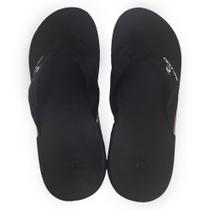 Chinelo Rip Curl Snake Open Toe Marrom