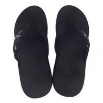 Chinelo Rip Curl Snake Open Toe Preto