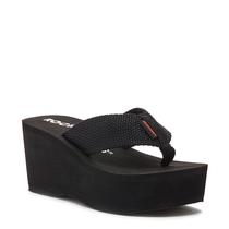 Chinelo Rocket Dog Crush Preto 8 M Plataforma EVA