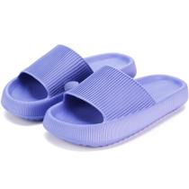 Chinelo Rosyclo Cloud Foam Thick Sole, antiderrapante, lavanda Chinelo Rosyclo Cloud Foam Thick Sole, antiderrapante, lavanda