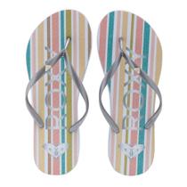 Chinelo Roxy Tahiti VII Prata Chinelo Roxy Tahiti VII Prata