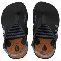 Chinelo Sandália Baby Cartago Atlanta Masculino Confortável Estiloso Chinelo Sandália Baby Cartago Atlanta Masculino Confortável Estiloso