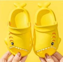 Chinelo Sandália Bebê Baby Shark Infantil Tubarão Confortável