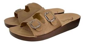 Chinelo sandalia feminina anatomica ortopedica para esporão e fascite plantar