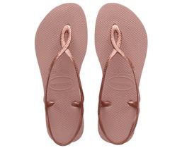 Chinelo Sandália Feminina Havaianas Rasteira Luna Rosa Chinelo Sandália Feminina Havaianas Rasteira Luna Rosa