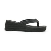 Chinelo Sandalia Feminina Tranças Confortavel Resistente Cor Preto Chinelo Sandalia Feminina Tranças Confortavel Resistente Cor Preto