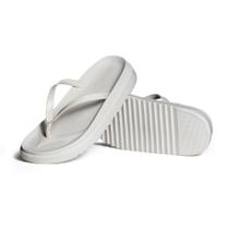 Chinelo Sandália Flat Papete Plataforma Alta