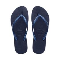 Chinelo sandalia havaianas feminina slim lisa original c/nf