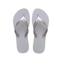 Chinelo sandalia havaianas femininas elegance lisa original