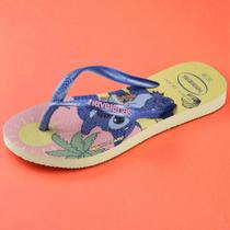 Chinelo Sandália Havaianas Infantil Slim Stitch