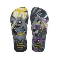 Chinelo sandalia havaianas kids hero dc original c/nf herois