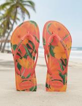 Chinelo Sandália Havaianas Slim Tropical Original Floral