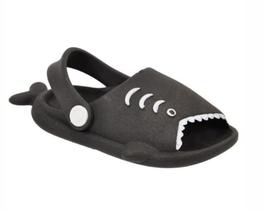 chinelo sandalia Infantil shark moda peixinho menino e menina