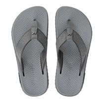 Chinelo Sandália Kenner Kivah Dots Cinza Chumbo