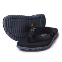 Chinelo sandalia kenner kivah tks preto e cinza original