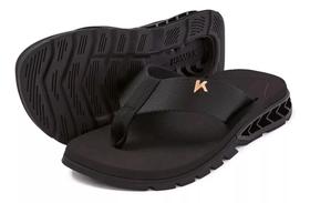 Chinelo Sandalia Kenner Masculino Rakka Preto