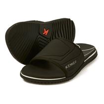 Chinelo sandalia kenner original masculino slide go preto