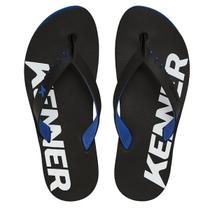 Chinelo Sandália Kenner Red Flexível Praia Preto Royal Cinza