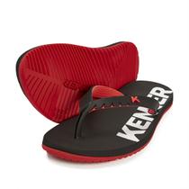 Chinelo sandalia kenner red vermelho e preto original