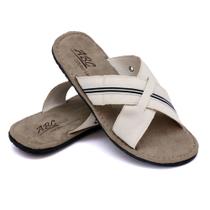 Chinelo Sandália Masculino Antesstres Couro 800