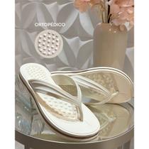 Chinelo Sandália Ortopédica Feminina Conforto Esporão Fascite Massageadora Antiderrapante Chinelo Sandália Ortopédica Feminina Conforto Esporão Fascite Massageadora Antiderrapante