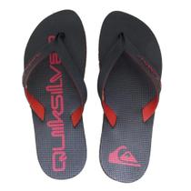Chinelo/sandalia quiksilver original rubber vermelho