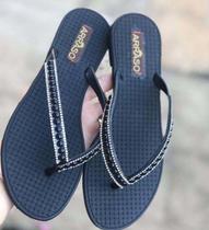 Chinelo Sandália Rasteirinha Feminina Artesanal Com Pérolas Arraso Chinelo Sandália Rasteirinha Feminina Artesanal Com Pérolas Arraso