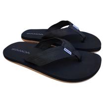 Chinelo Sandália Samoa Seabreeze Preto Correia Macia Smd0007