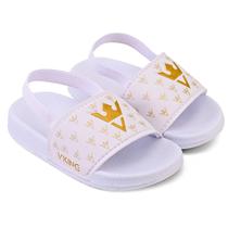 Chinelo sandália Slide Bebê Vking MGL com elástico 16 ao 25