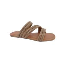 Chinelo Santa Moça Rasteira Rqri322 Whisky