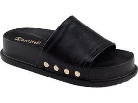 Chinelo Santinelli 1550-031-252 Slide em Couro