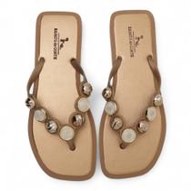 Chinelo Sapato da Corte Flat Pedraria Chinelo Sapato da Corte Flat Pedraria