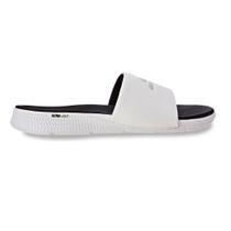 Chinelo Skechers Go Consistent Slide Branco e Preto Masculino