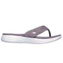 Chinelo Skechers On The Go 600 Feminino Malva Chinelo Skechers On The Go 600 Feminino Malva
