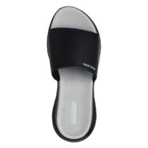 Chinelo Skechers On-The-Go 600 - Preto e cinza