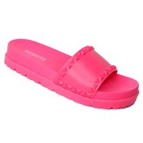 Chinelo slide acid pink schutz 35