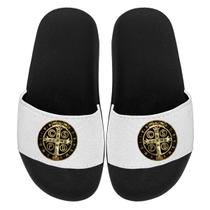 Chinelo Slide Adulto e Infantil Desenho Kids Confortável Estampado Leve São Bento