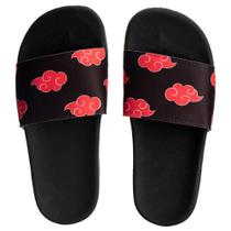 chinelo slide akatsuki unissex super leve chinelo slide akatsuki unissex super leve