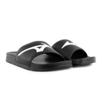 Chinelo slide basic - preto/branco