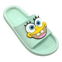 Chinelo Slide Bob Esponja Desenho Filme Infantil 27 Ao 40