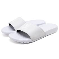 Chinelo Slide Branco Unissex CMR Shoes