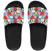 chinelo slide bts feminino