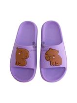 Chinelo Slide Capivara Casal Infantil Unissex Leve Dia a Dia