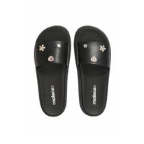 Chinelo Slide Casual Feminino Com Strass Napa Moleca 5469.155