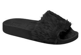 Chinelo Slide Casual Infantil Menina Gaspea Pelucia Borracha Molekinha 2311.132