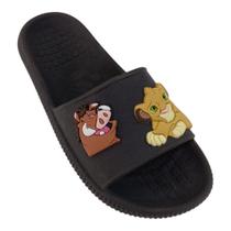 Chinelo Slide Dupla Simba Pumba Leve Desenho Unissex
