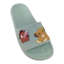 Chinelo Slide Dupla Simba Pumba Leve Desenho Unissex